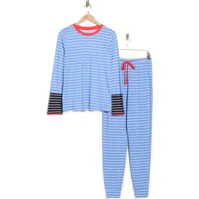 Nautica Stripe Pajamas In Blue