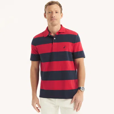 Nautica Sustainably Crafted Classic Fit Striped Polo In Multi