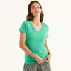 Nautica Sustainably Crafted V-neck Deck T-shirt In Multi