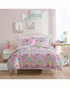 Nautica Sutton Palm Trees Comforter Set In Pink