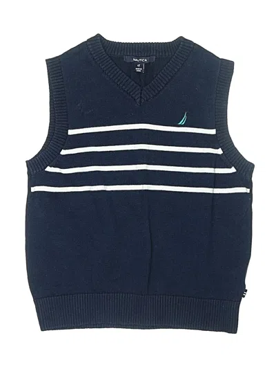Pre-owned Nautica Kids' Sweater Vest In Blue