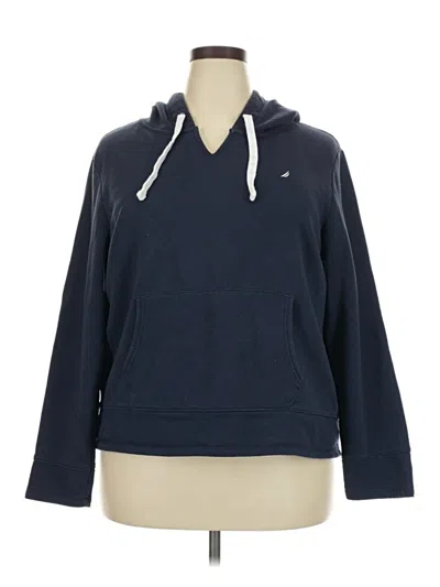 Pre-owned Nautica Sweatshirt In Blue