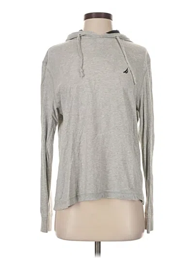 Pre-owned Nautica Sweatshirt In Gray