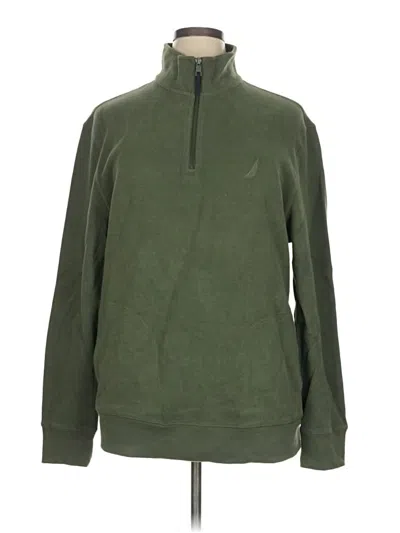 Pre-owned Nautica Sweatshirt In Green