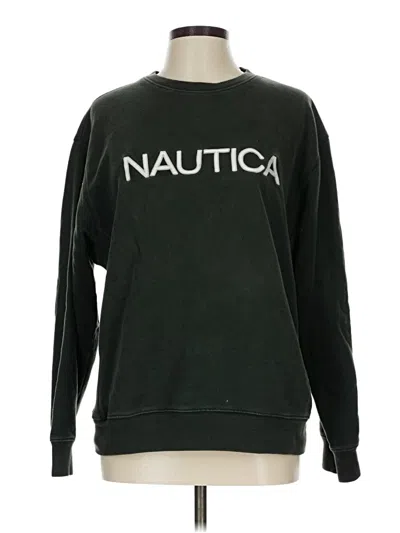 Pre-owned Nautica Sweatshirt In Green
