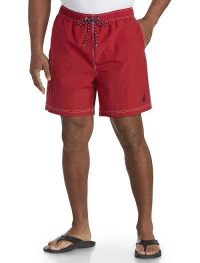 Nautica Swim Trunks In Red