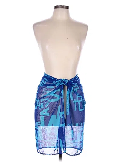 Pre-owned Nautica Swimsuit Cover Up In Blue