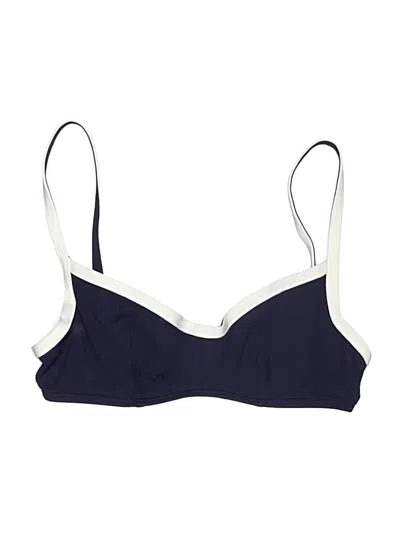 Pre-owned Nautica Swimsuit Top Blue Swimwear