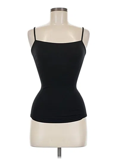 Pre-owned Nautica Tank Top Black Strapless Neckline Tops