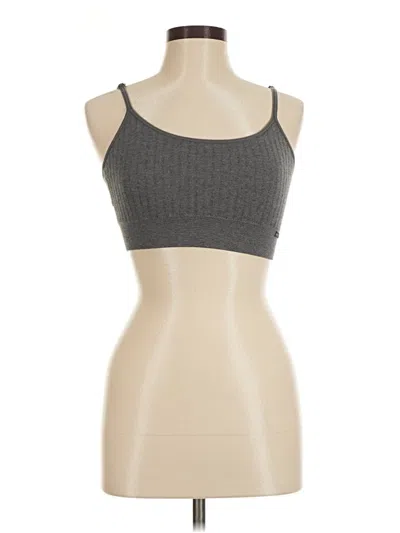 Pre-owned Nautica Tank Top Gray Strapless Neckline Tops