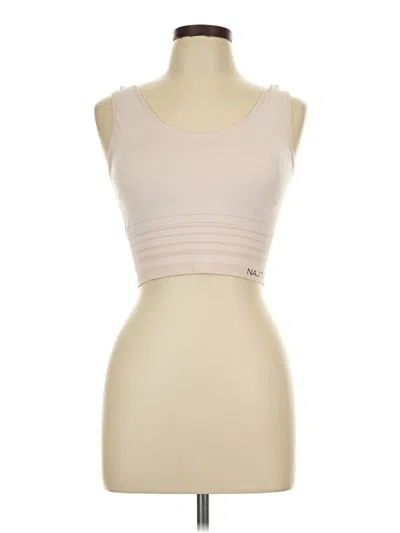 Pre-owned Nautica Tank Top Ivory Strapless Neckline Tops