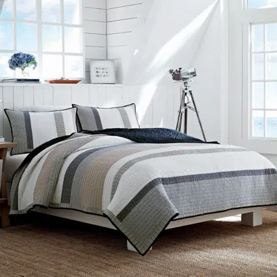 Nautica Tideaway Quilt In Gray