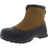 Nautica Tidewater Mens Water Resistant Man Made Winter & Snow Boots In Brown