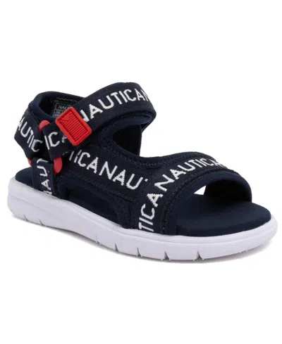 Nautica Kids' Toddler And Little Boys' Javier Sandals In Multi