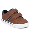 Nautica Toddler Boys Adish Double Strap Sneakers In Tan,navy