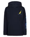 Nautica Toddler Boys Flag Pullover Hoodie In Sport Navy