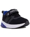 Nautica Toddler Boys Towhee Buoy Lights T Athletic Sneaker In Black,cobalt