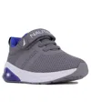 Nautica Toddler Boys Towhee Buoy Lights T Athletic Sneaker In Grey,cobalt