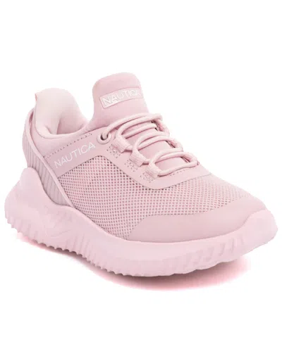 Nautica Kids' Toddler Girls 5t-10t Sibilla Athletic Slip-on Sneakers In Pink