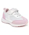 Nautica Toddler Girls Kinrossi 2 R Casual Sneaker In White,pink,iridescent