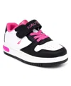 Nautica Toddler Girls Manetta Cira T Girls Casual Sneaker In White,black,pink