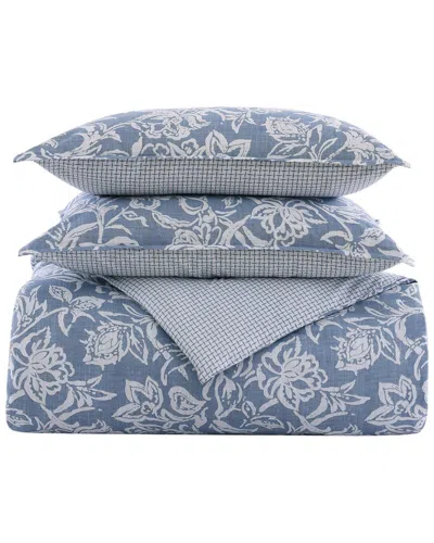 NAUTICA NAUTICA TORTOLA 100% COTTON COMFORTER BEDDING SET