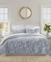 Nautica Tortola 3 Piece Duvet Cover Set, Full/queen In Chambray Blue