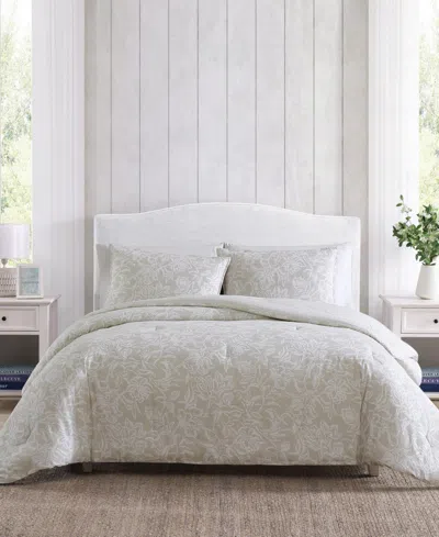 NAUTICA TORTOLA REVERSIBLE 2 PIECE COMFORTER SET, TWIN