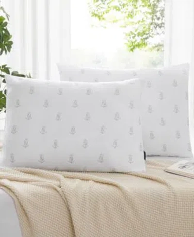 Nautica True Comfort 2 Pack Pillow Set In White