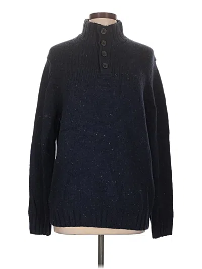 Pre-owned Nautica Turtleneck Sweater In Blue