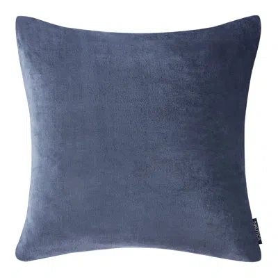 Nautica Ultra Soft Plush Fleece Solid European Sham In Navy