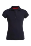 Nautica Kids' Short Sleeve Uniform Polo In Su Navy