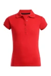 Nautica Kids' Short Sleeve Uniform Polo In Red