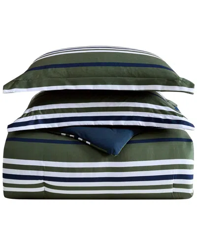 Nautica Uphaul Stripe Comforter Set In Green
