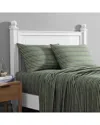 Nautica Varadero Typeface Lightweight Sheet Set In Green