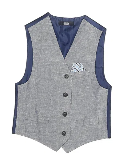 Pre-owned Nautica Kids' Vest In Gray
