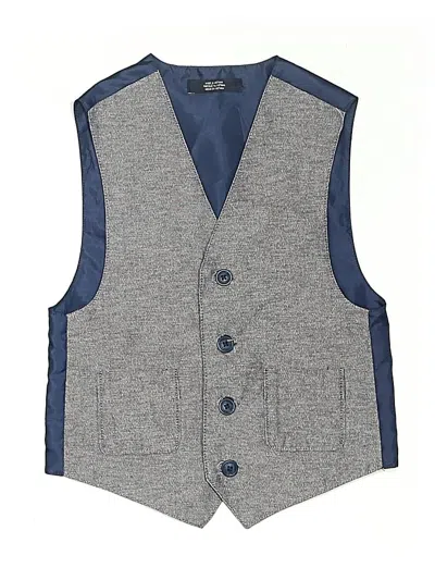 Pre-owned Nautica Kids' Vest In Gray