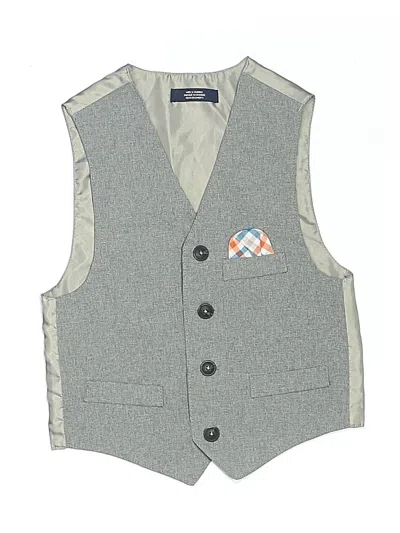 Pre-owned Nautica Kids' Vest In Gray