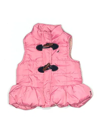 Pre-owned Nautica Babies' Vest In Pink