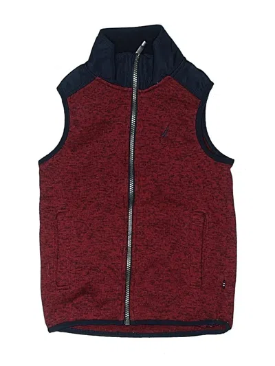 Pre-owned Nautica Kids' Vest In Red