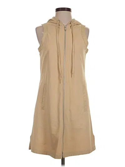 Pre-owned Nautica Vest In Tan