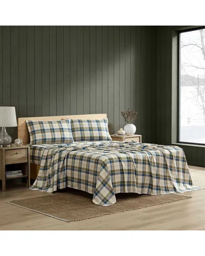 Nautica Vintage Trunk Plaid Sheet Set In Multi