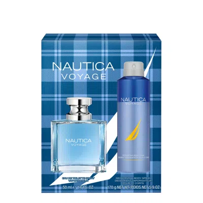 Nautica Voyage Fragrance Gift Set In Transparent