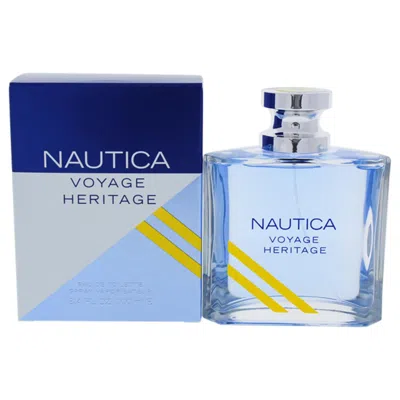 Nautica Voyage Heritage Edt Spray For Men In White
