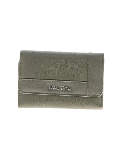 Pre-owned Nautica Wallet In Gray