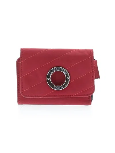 Pre-owned Nautica Wallet In Red