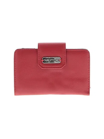 Pre-owned Nautica Wallet In Red