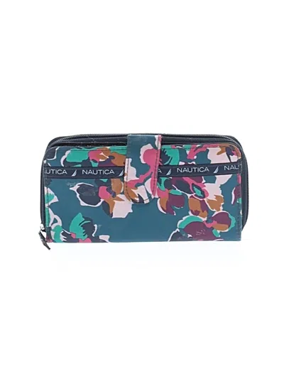 Pre-owned Nautica Wallet In Teal