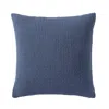 Nautica Wave Texture Square Accent Pillow In Blue