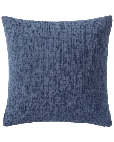 Nautica Wave Texture Decorative Pillow In Blue